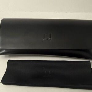 Dunhill leather sunglasses case only NEW